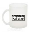 Чашка стеклянная DEPECHE MODE Логотип Фроузен фото