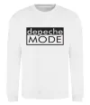 Свитшот DEPECHE MODE Логотип Белый фото