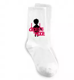 Носки Enjoy the silence Белый фото