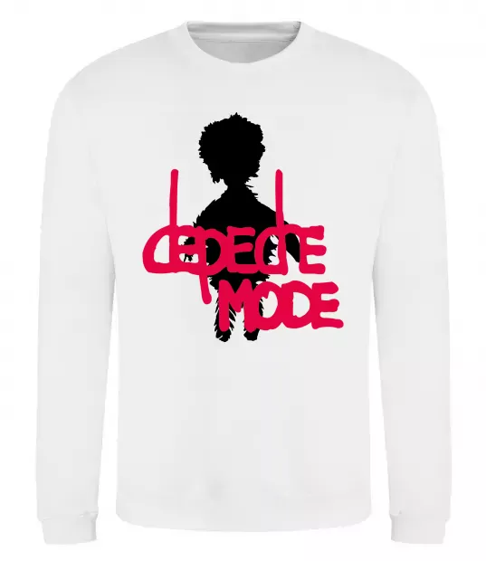 Свитшот DEPECHE MODE PINK Белый фото