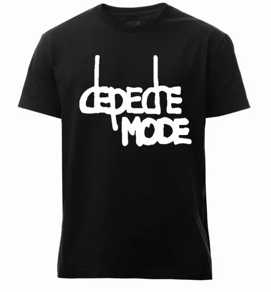 Чоловіча преміум футболка DM Чорний фото