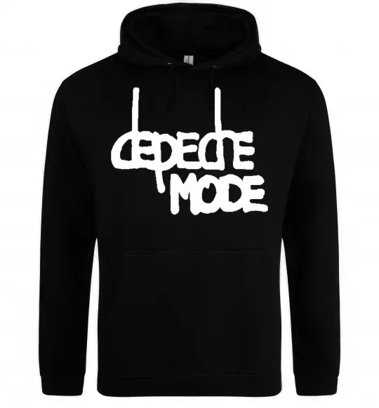 Мужская толстовка (худи) DM Черный фото