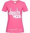 Жіноча футболка DM Яскраво-рожевий фото