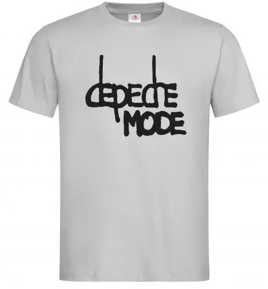 Чоловіча футболка DM Сірий фото