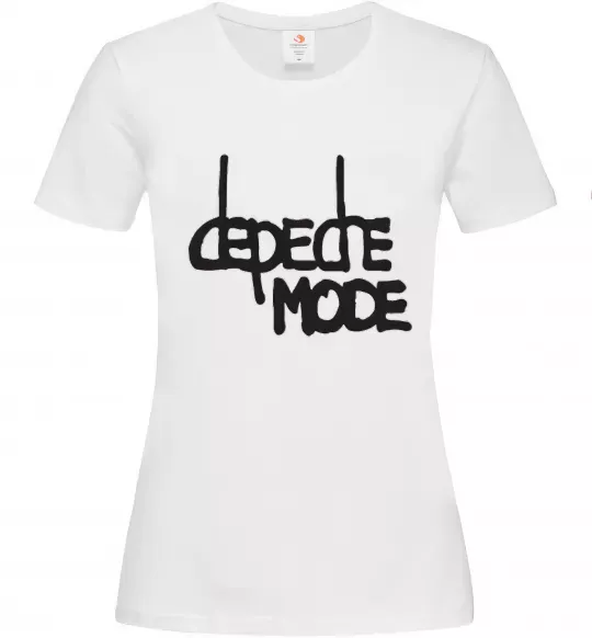 Жіноча футболка DM Білий фото