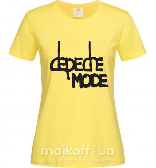 Женская футболка DM Лимонный фото