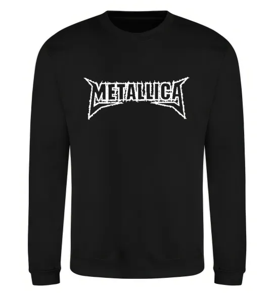 Свитшот METALLICA LIGHT Черный фото