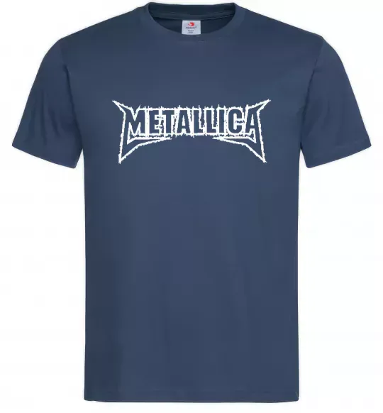 Чоловіча футболка METALLICA LIGHT Темно-синій фото