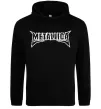 Женская толстовка (худи) METALLICA LIGHT Черный фото