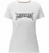 Жіноча преміум футболка METALLICA LIGHT Білий фото