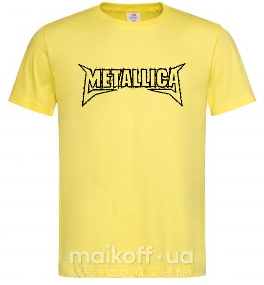 Чоловіча футболка METALLICA LIGHT Лимонний фото