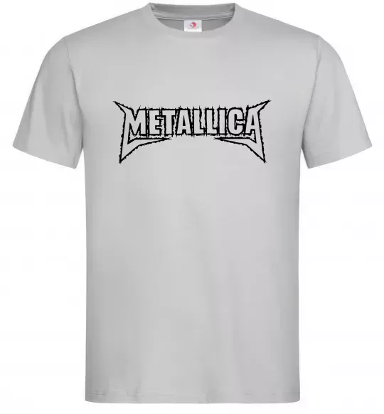 Чоловіча футболка METALLICA LIGHT Сірий фото