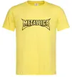 Чоловіча футболка METALLICA LIGHT Лимонний фото