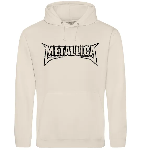 Женская толстовка (худи) METALLICA LIGHT Таш фото