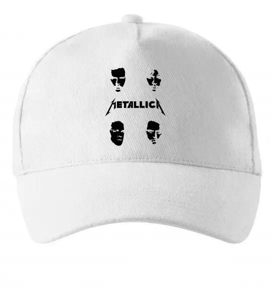 Кепка METALLICA FACES Белый фото