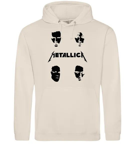 Мужская толстовка (худи) METALLICA FACES Таш фото