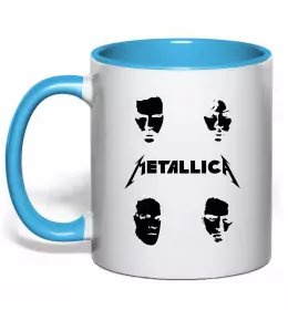 Чашка с цветной ручкой