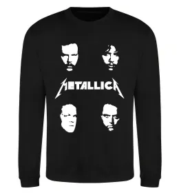 Свитшот Metallica time skull Черный фото