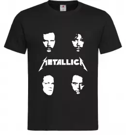 Мужская футболка METALLICA FACES Черный фото