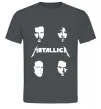 Мужская футболка METALLICA FACES Графит фото