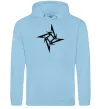 Жіноча толстовка (худі) METALLICA STAR Блакитний фото