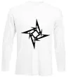 Лонгслив METALLICA STAR Белый фото
