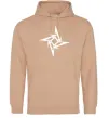 Женская толстовка (худи) METALLICA STAR Песочный фото