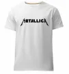 Чоловіча преміум футболка METALLICA Білий фото