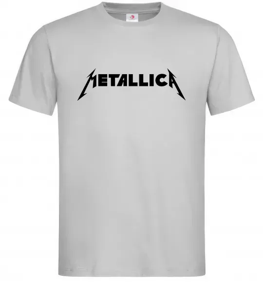 Мужская футболка METALLICA Серый фото