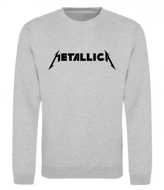 Світшот METALLICA Сірий меланж фото