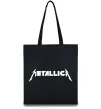 Эко-сумка METALLICA Черный фото