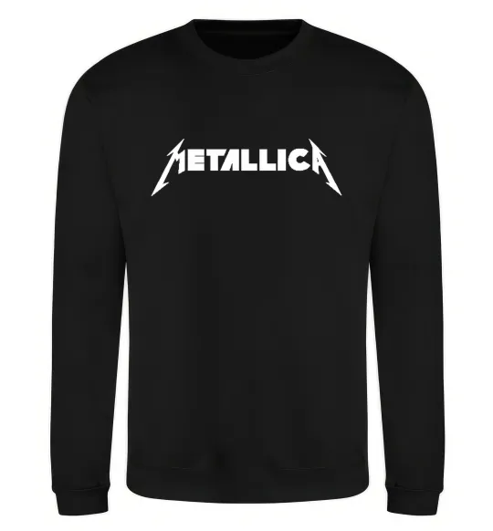 Світшот METALLICA Чорний фото