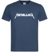 Мужская футболка METALLICA Темно-синий фото