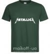 Чоловіча футболка METALLICA Темно-зелений фото