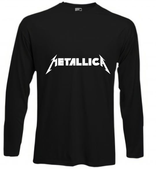 Лонгслів METALLICA Чорний фото