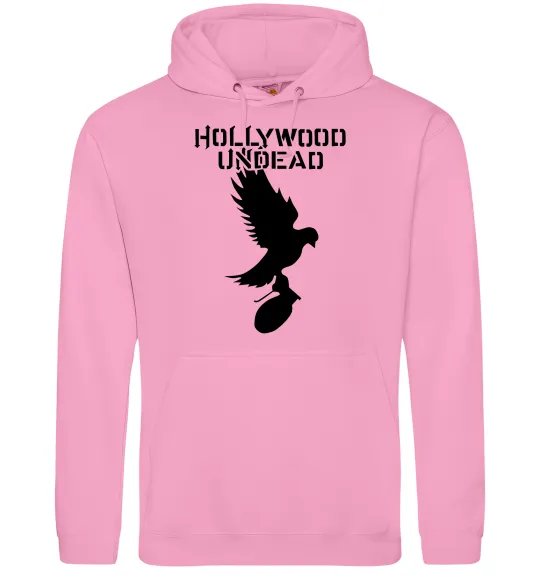 Жіноча толстовка (худі) HOLLYWOOD UNDEAD Рожевий фото