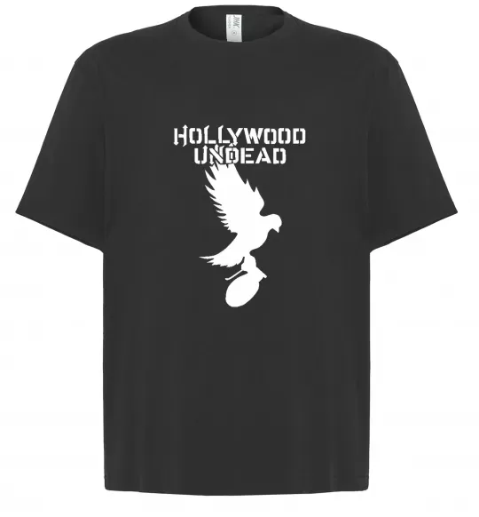 Футболка Оверсайз HOLLYWOOD UNDEAD Чорний фото