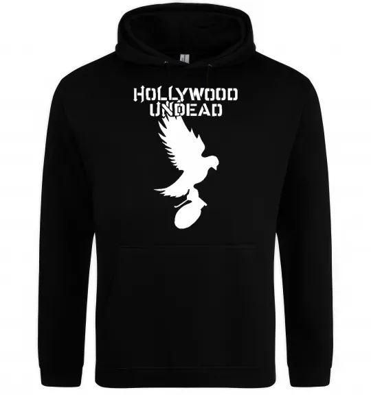 Жіноча толстовка (худі) HOLLYWOOD UNDEAD Чорний фото