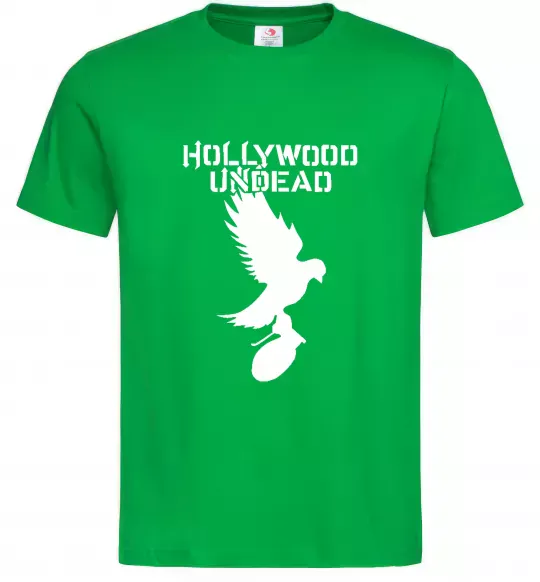 Чоловіча футболка HOLLYWOOD UNDEAD Зелений фото