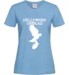 Жіноча футболка HOLLYWOOD UNDEAD Блакитний фото