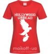 Жіноча футболка HOLLYWOOD UNDEAD Червоний фото