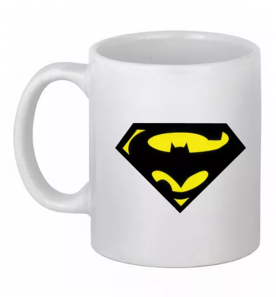 Чашка керамічна SUPERBATMAN Білий фото