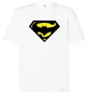 Футболка Оверсайз SUPERBATMAN Белый фото