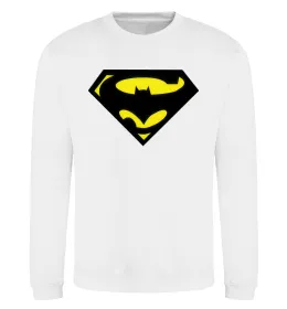 Світшот SUPERBATMAN Білий фото