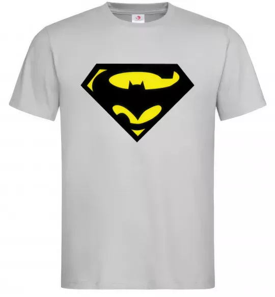Мужская футболка SUPERBATMAN Серый фото