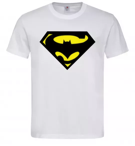 Мужская футболка SUPERBATMAN Белый фото