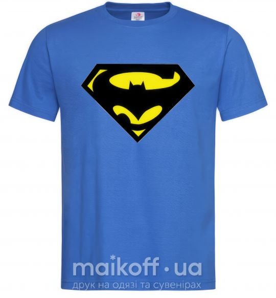 Чоловіча футболка SUPERBATMAN Яскраво-синій фото