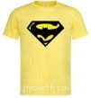 Чоловіча футболка SUPERBATMAN Лимонний фото
