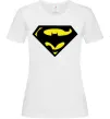 Женская футболка SUPERBATMAN Белый Женская футболка SUPERBATMAN Белый фото