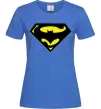 Женская футболка SUPERBATMAN Ярко-синий Женская футболка SUPERBATMAN Ярко-синий фото